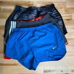 Athletic shorts bundle medium Nike Adidas Danskin cute sports outdoors